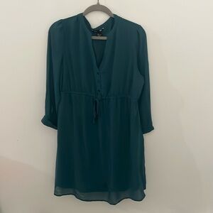 H&M Maternity Chiffon Shirtdress Size L